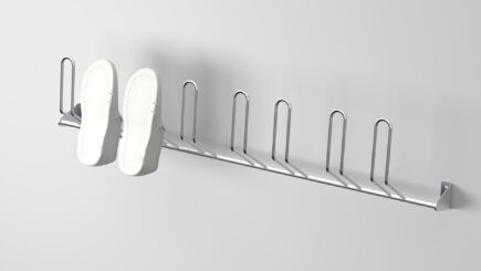 Stainless steel shoe rack