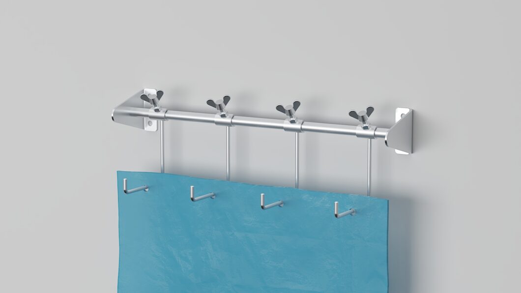 Adjustable apron hanger stainless steel