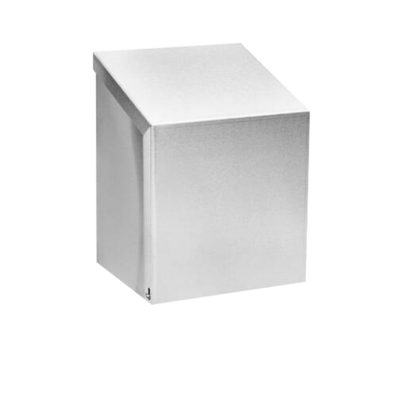 Stainless steel paper roll dispenser wall mounted open frame